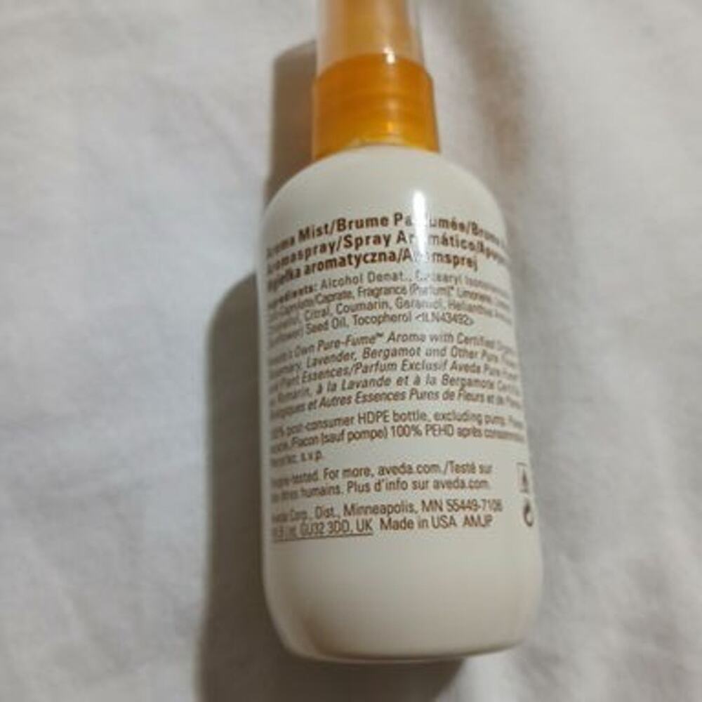 AVEDA Beautifying Pure-Fume Mist Uplifting Aroma 3.4 oz NEW HARD TO FIND - Picture 4 of 7